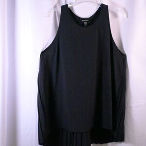 ATHLETA Womens XL Black Sleeveless Sojourn Sleeveless Tank Top Athleisure